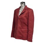 NYGARD Vtg Y2k 8 Suede Blazer Jacket Rust Orange Southwestern Western Rodeo Prep Photo 1