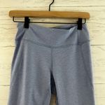 Outdoor Voices  Light Blue Striped Athletic Leggings Size Small Photo 3