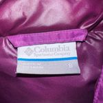 Columbia  Purple Sleeveless Full Zip Puffer Vest women's size small Photo 3