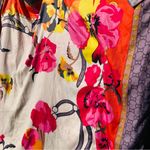 Silk Swim Beach Loose Fit Cover up OS 50”x50” Pink Size undefined Photo 3