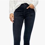 Free People NWT Ivy Released Hem Skinny Jeans Size 29 Seal Blue Photo 1