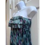 Eyelash Couture  Watercolor Ruffle Trim Tube Dress Medium Ethereal Fairycore Photo 4