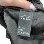 & Other Stories & Other Stories Dress Long Balloon Sleeve Ruffle Hem Drop Waist Black Size US 4 Photo 8