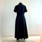 Vintage fit and flared black dress sz 10 Photo 1