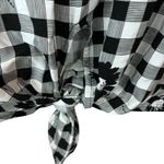 Allison Daley NWTAllison Daley $69 Gingham Floral Blouse Balloon Sleeve Tie Top Plus Size 3X Photo 6