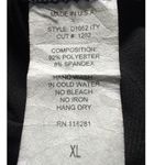 C Graffitti Sequin Cold Shoulder Black Tunic Dress XL V Neck Dolman Sleeve Photo 4