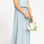 Show Me Your Mumu  Kendall Maxi Dress in Silver Sage Crisp NWT Medium Photo 1