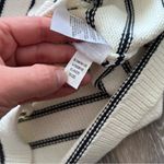 Banana Republic  navy and cream striped‎ sleeveless sweater vest Photo 6