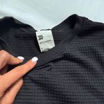 All In Motion  Black Textured Tee Photo 1