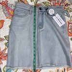 FOR THE REPUBLIC  DENIM 2/25 light blue wash skirt Photo 7