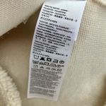 Levi's Aura Sherpa Sweatshirt Top Cream Almond Milk Pink Logo Women’s Small Photo 9