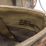 Very Volatile  • Tan peep toe lace up heels Size 9 Photo 4