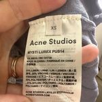 Acne Studios  Mysti Lurex Metallic Layered Sweater Photo 8