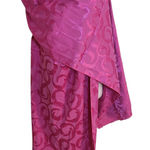 Elohim Creations Pink Wrap with Pleated Ends and Subtle Sheen NWT Photo 0