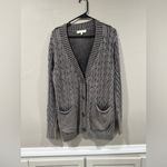Buckle Gilded Intent Washed Grandpa Cardigan Sweater Photo 3