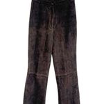 St. John Collection  brown suede pants sz 2 Photo 0
