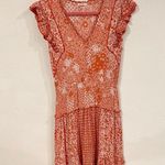 Poupette St. Barth Poupette St Barths Paulina Floral Printed Midi Dress Size Large EUC Photo 1