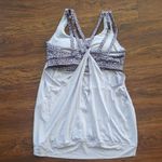 Lululemon  Women's Lavendar Purple Chic Strappy Top Builtin Sports Bra Size 10 Photo 2