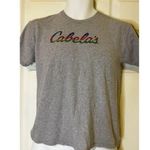 Cabela's  T-shirt women's‎ size Medium juniors rainbow BFH-B Photo 0