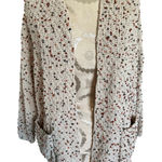 Jessica Simpson  Multicolor Open Knit Cardigan XS Photo 0