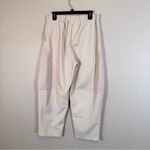 Parker  Tan Faux Leather Suede Cropped Horseshoe Pants Women’s M The Ricki NWT Photo 8