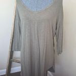 matty m  Oversized Shoulder Detail Tunic Top Photo 1