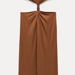ZARA Open Back Cut-Out Dress Photo 8