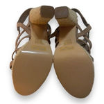 Envy Taupe Over Joy Woven Heeled Sandals Women's Size 10, 5” Heel Photo 5