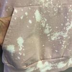 Pink Floyd Blush Pink Bleached Hoodie with Strings and Kangaroo Pocket- Large Photo 8