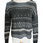 American Eagle Womens  Outfitters Fair Isle Nordic Cabin Sweater - Sz S Photo 0