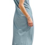 Peruvian Connection  Vintage Wash Pima Cotton Tank Maxi Dress Grey size L Photo 0