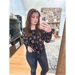 Free People  floral top Photo 3
