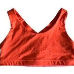 Old Navy Active Bright Orange Power Soft Powersoft Sports Bra Size XL Photo 0