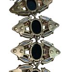 J.Crew Vintage Chunky Rhinestone Bracelet Black Photo 6