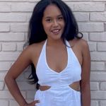 Cotton On Bohemian White cutout dress sz small Photo 4