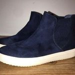 Steve Madden Steven by  dark blue suede slip on shoes size 8m Photo 0