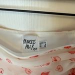 Princess Polly  Cream and Pink Patterned Skirt Photo 2