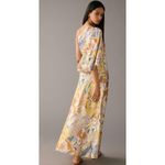 Anthropologie Mandira Wirk One-Shoulder Printed Maxi Dress Medium Photo 1