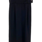 New Want and Need Womens Jumpsuit Medium Black Sleeveless Lace Lined Sheer Photo 0