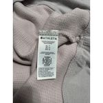 Athleta  Hooded Sweatshirt Waffle Women's Size XL Neutral Taupe Athleisure Photo 4