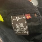 7 For All Mankind  Black Roxanne Skinny Jeans Photo 4