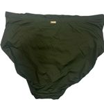Ralph Lauren Women’s Shirred High Waist Swimsuit Bottom Olive Size 18W Photo 4
