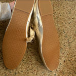 Badgley Mischka  Shimmering Gold Loafers Photo 4