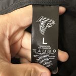 Atlanta Falcons 24 Select Womens Size Large Black Quilted 1/4 Snap Pullover Photo 6