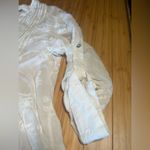 True Grit Sheer Buttonup W/ White Floral Embroidery & Tuxedo Style Front Panels XL Photo 5