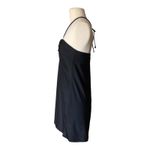 ANDIE NWT Waikiki Coverup Ruched Gathering Halter Bandeau Dress Black Small Photo 6