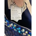 La Femme  Formal Dress Sequin Gown 0 Navy Dark Blue Prom Ball Gala Quinceara Hoco Photo 12