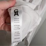 Good American  Long Sleeve Cropped Crewneck Top White Photo 14