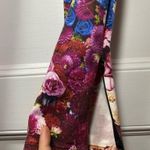 Opening Ceremony Thierry Boutemy Floral Print Mid-Rise Skinny Jeans Pink Sz 4 Photo 10