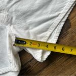 AGOLDE  Womens White Denim Loose Fit Parker Long Shorts Cotton Size 26 NWT Photo 3